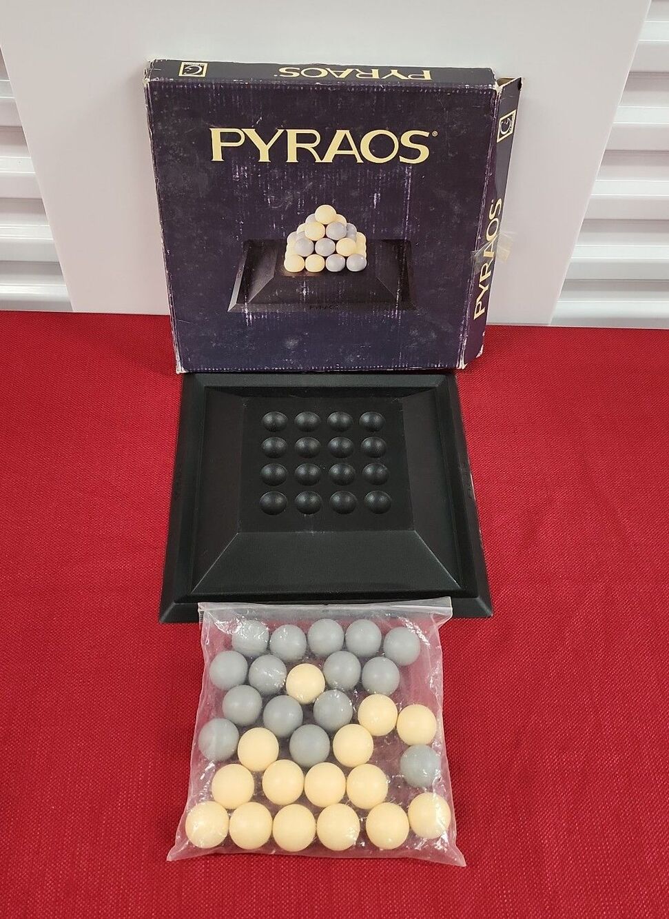 1994 - Pyraos Game Pyramid Stacking - Gigamic France
